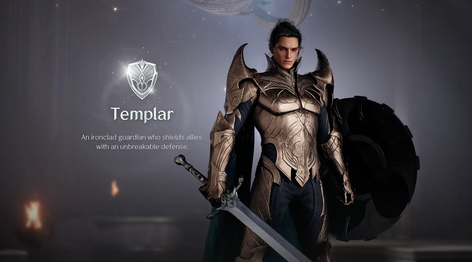 Official AION 2 Templar promotional character render