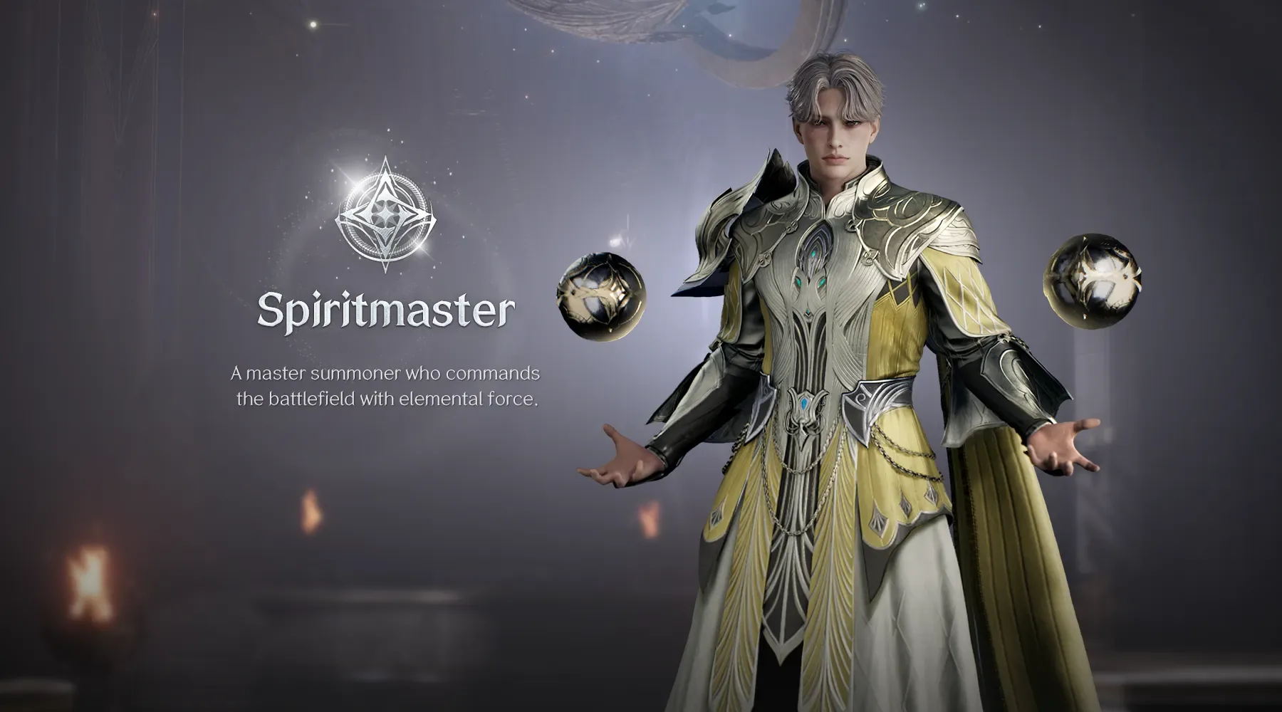 Official AION 2 Spiritmaster promotional character render