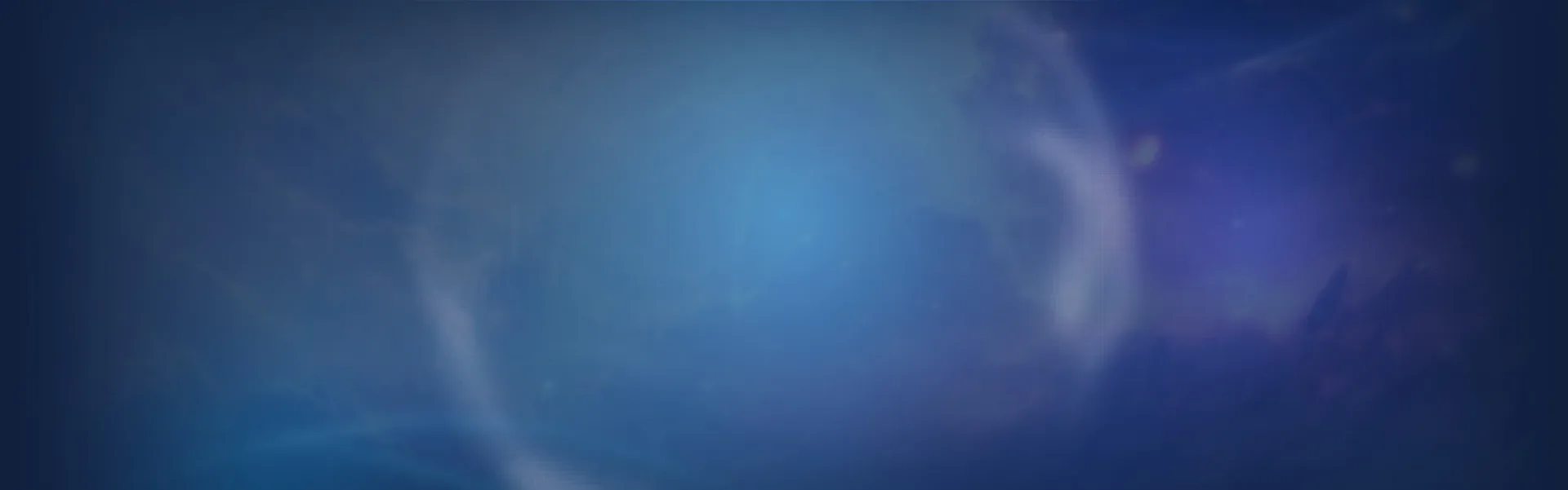 Decorative blue sky and celestial background from the official AION 2 website